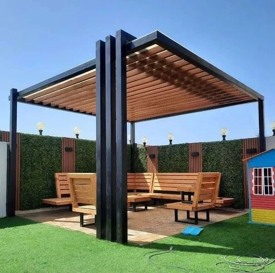 برجولات حديد